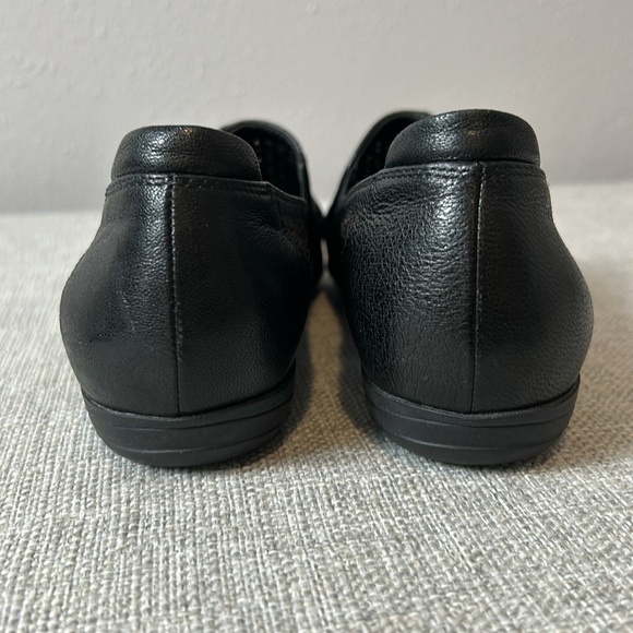 Sesto Meucci made in Italy perforated black loafers Sizee 7 - Picture 3 of 11